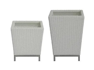 OZONE - Synthetic fibre planter by Il Giardino di Legno - view 2